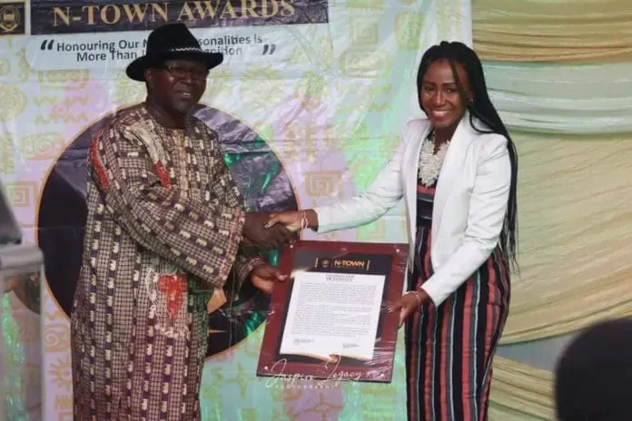 UG's Dr. Patience Aseweh Abor honored for her contribution to rural development