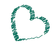 Green spade decoration